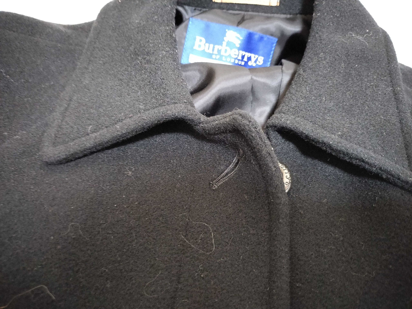 BURBERRY Cashmere/Wool/Nylon Blend Coat