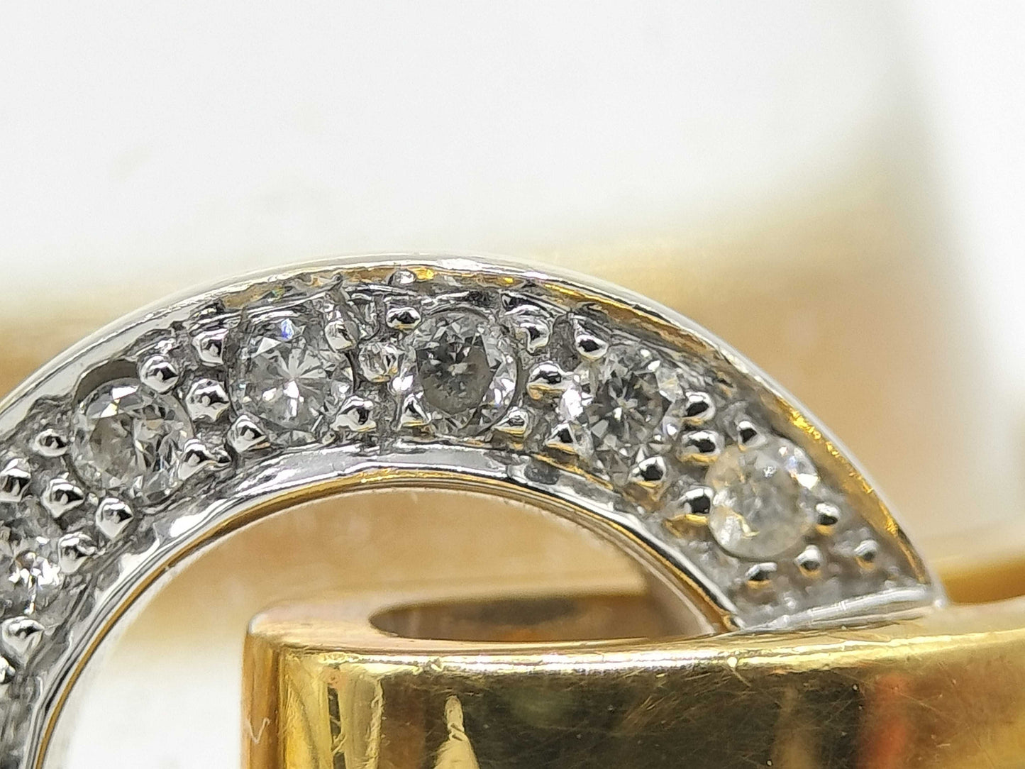D0.10ct K18 7.2g Ring