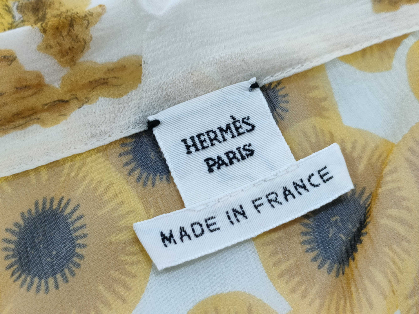 HERMES See-through Shirt Shirt