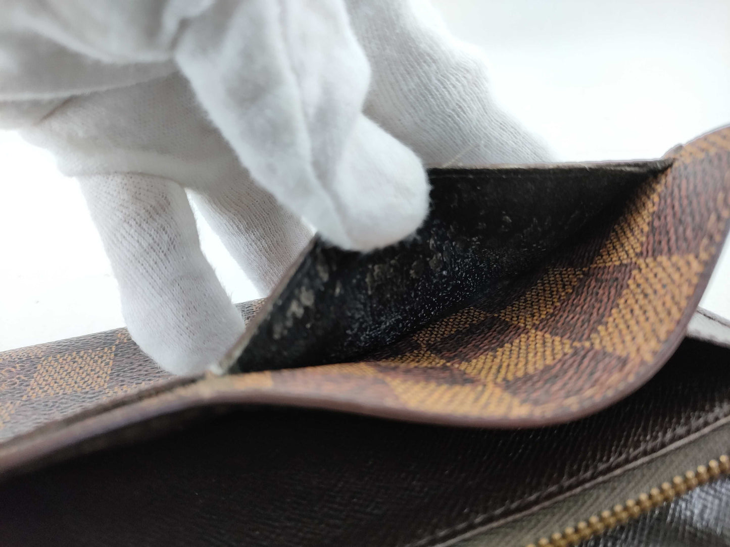 LOUIS VUITTON Damier Pochette Porte Monnaie Credit N61725 Wallet