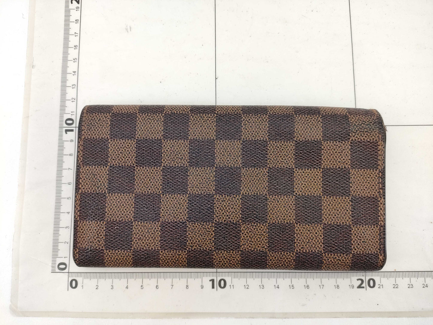 LOUIS VUITTON Damier Pochette Porte Monnaie Credit N61725 Wallet