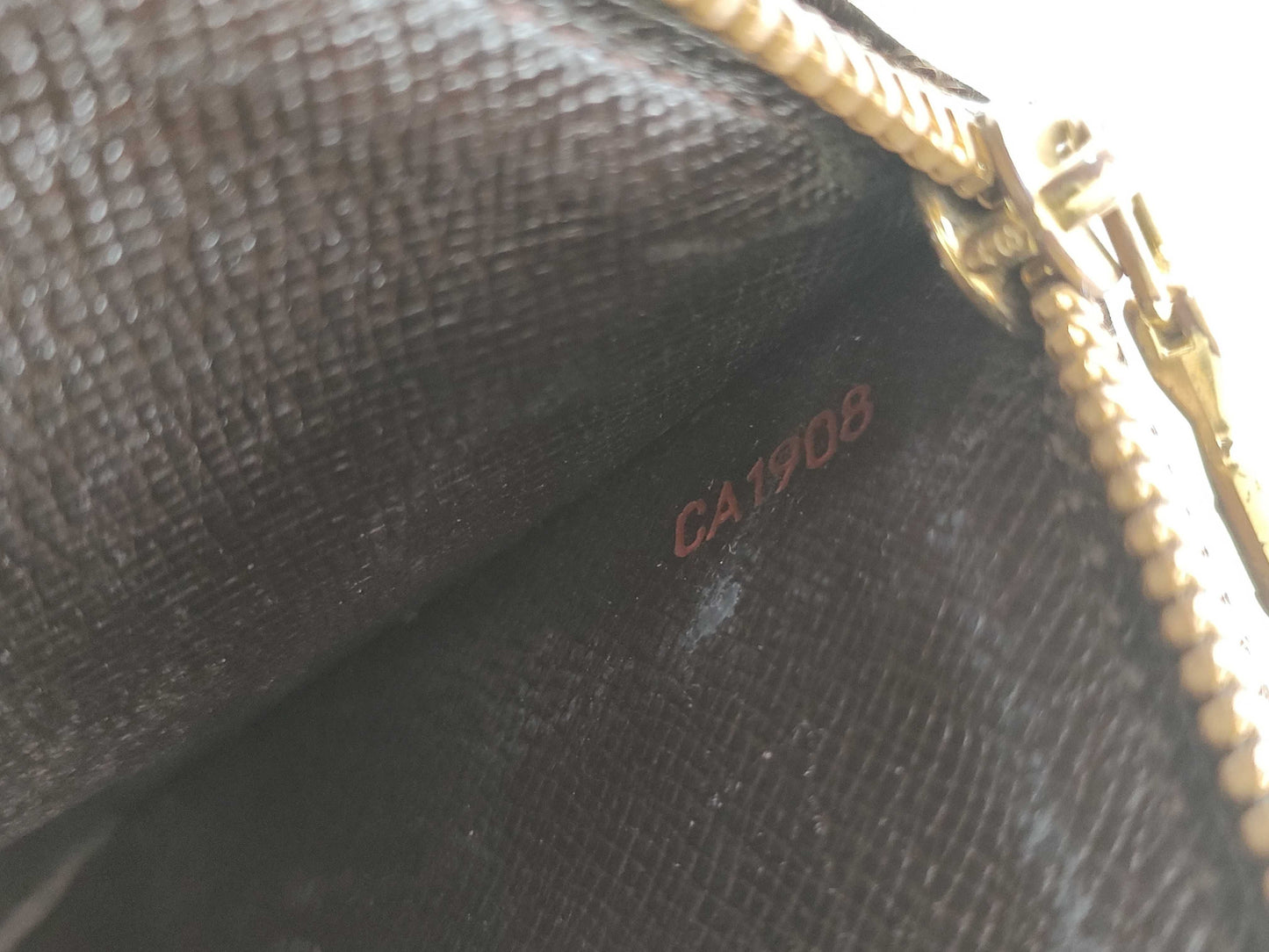 LOUIS VUITTON Damier Pochette Porte Monnaie Credit N61725 Wallet