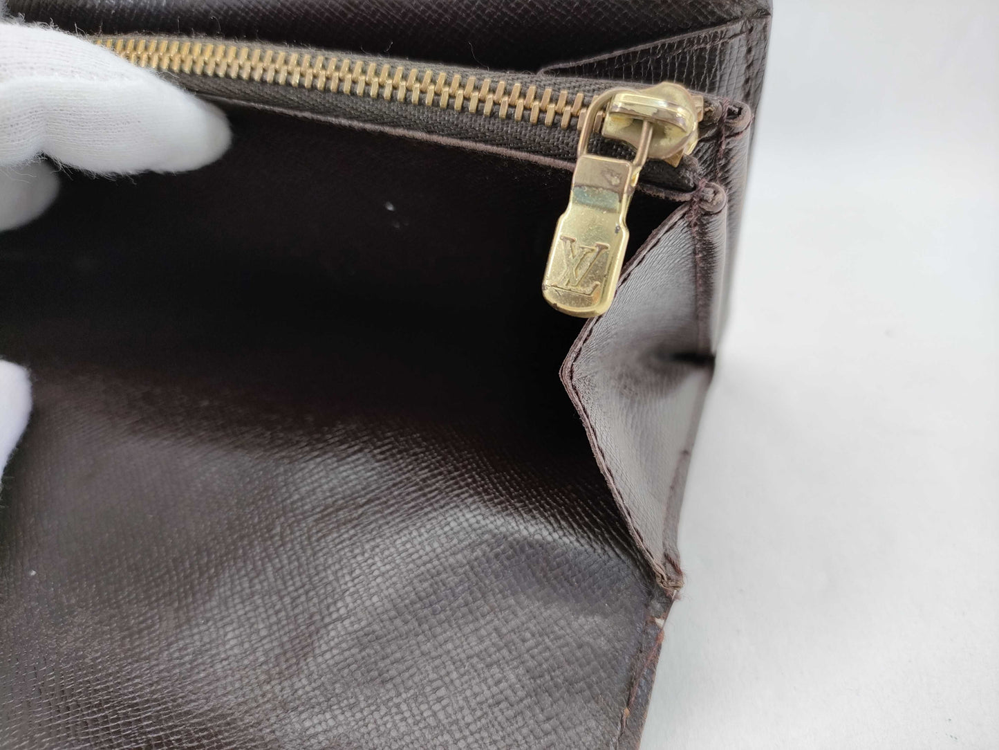 LOUIS VUITTON Damier Pochette Porte Monnaie Credit N61725 Wallet