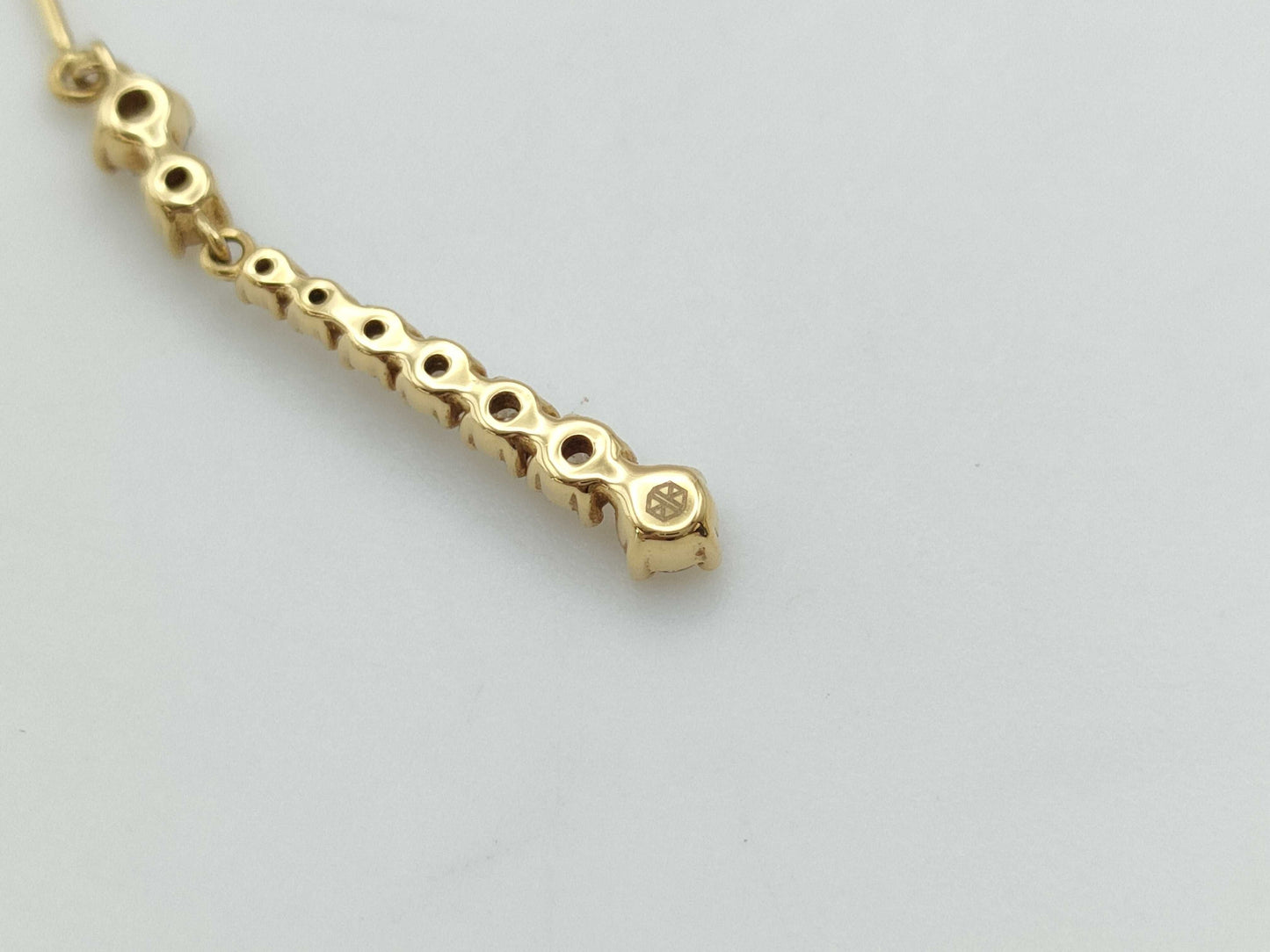 Diamond K18 1.8g Earrings