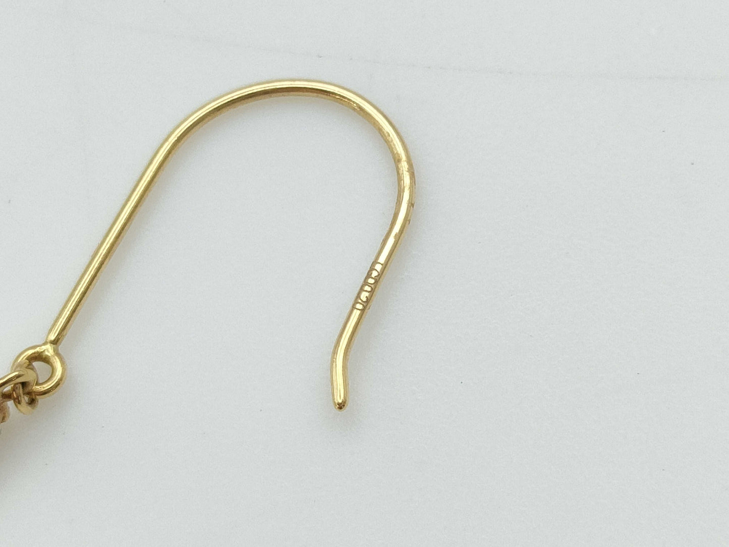Diamond K18 1.8g Earrings