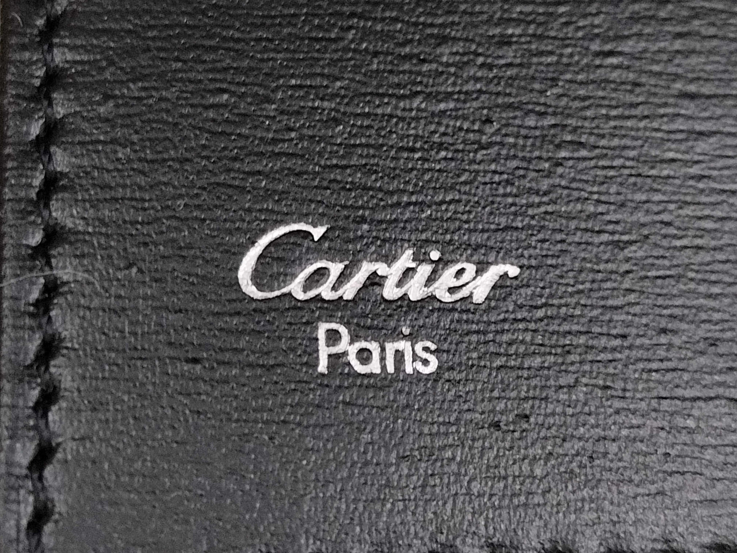 (10461_0060) Cartier Leather Long Wallet Wallet