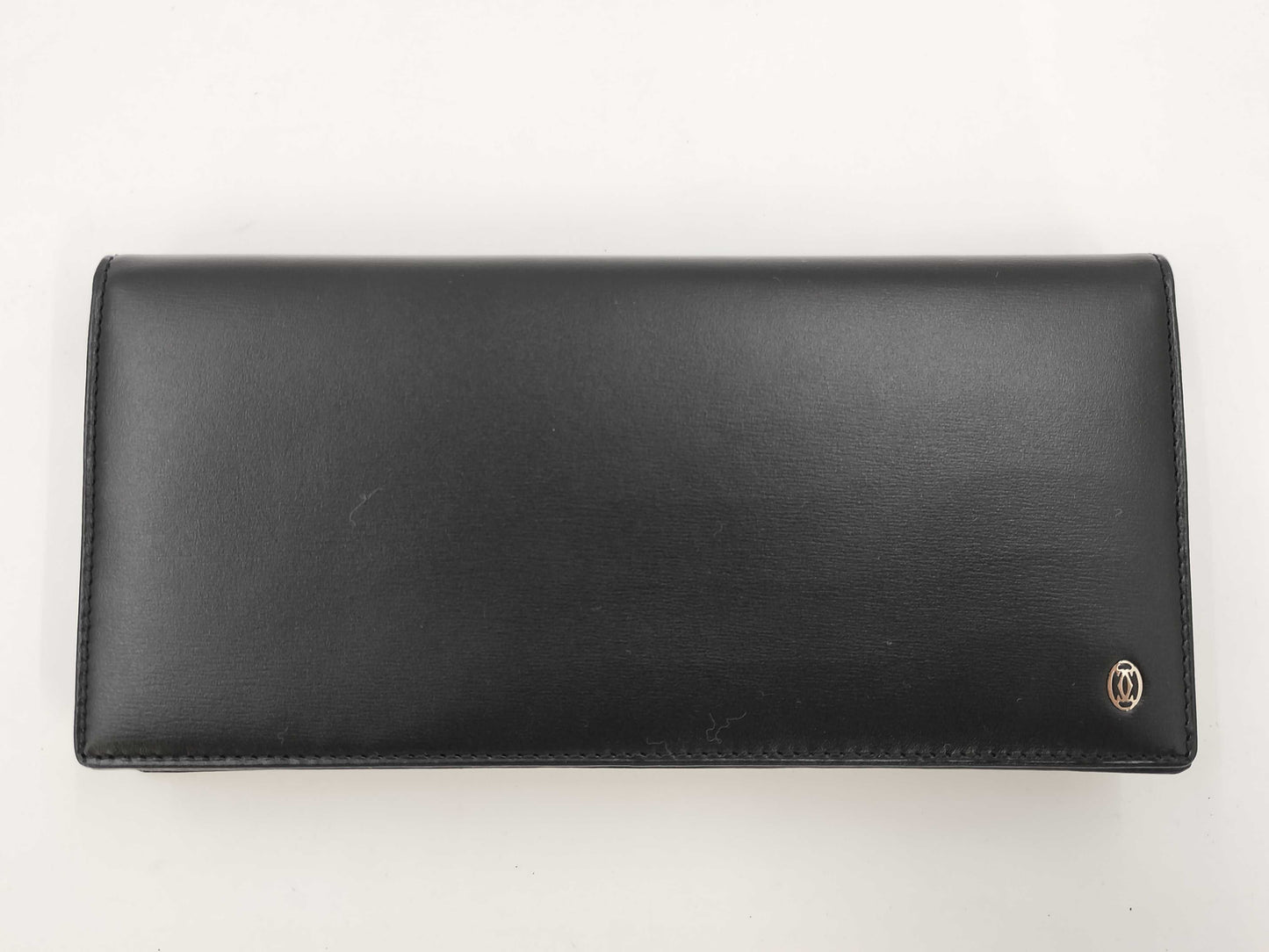(10461_0060) Cartier Leather Long Wallet Wallet