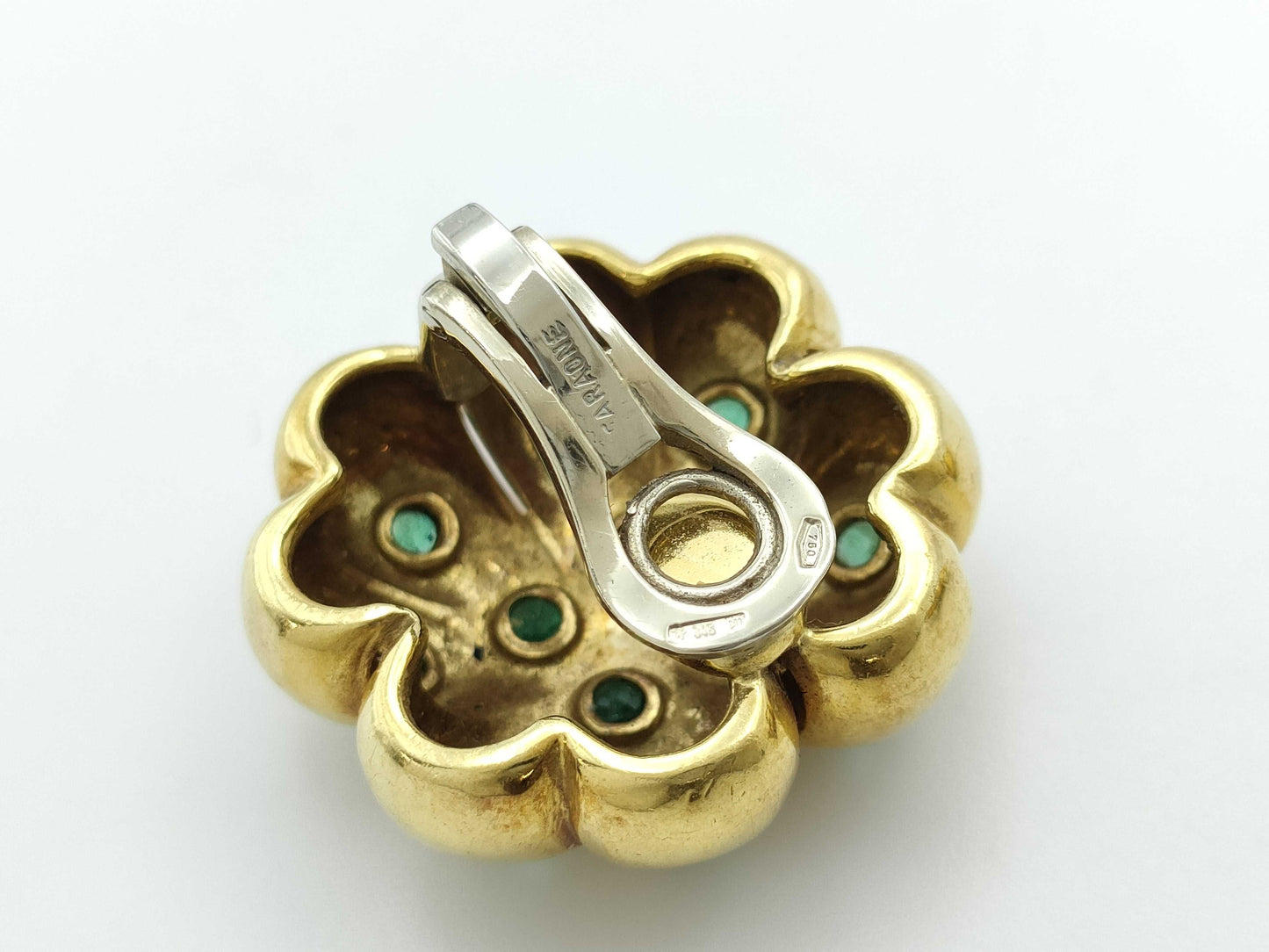 Emerald 18K 25.2g Earrings