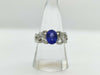 TZ1.75ct D0.10ct K18WG 4.9g Ring