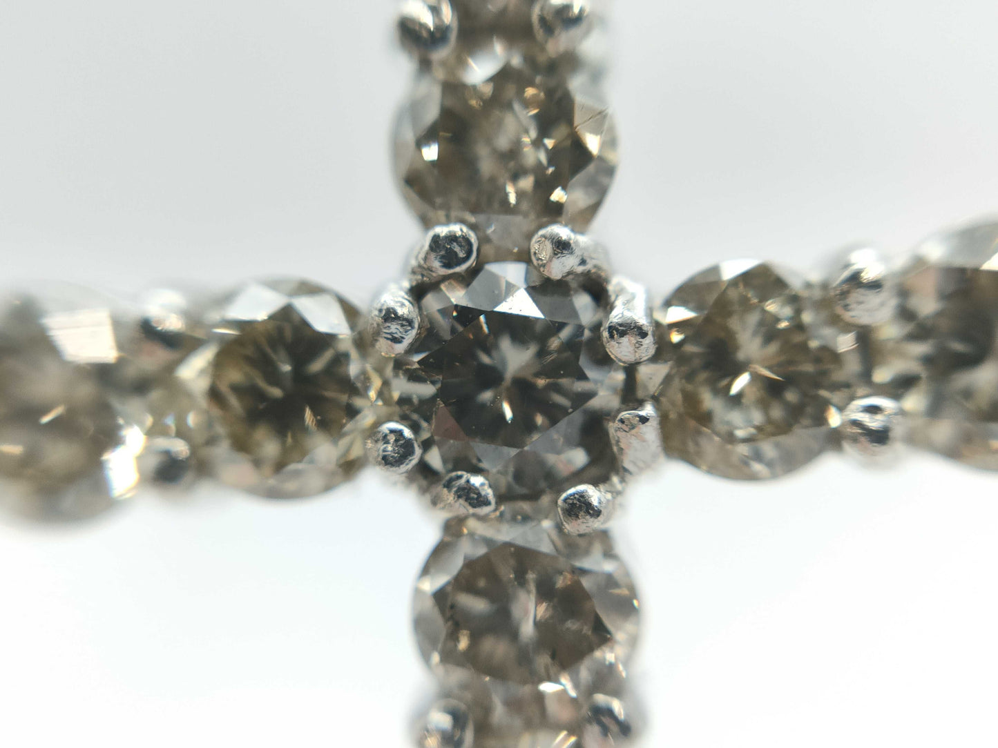 D1.00ct Pt900/850 11.0g Necklace