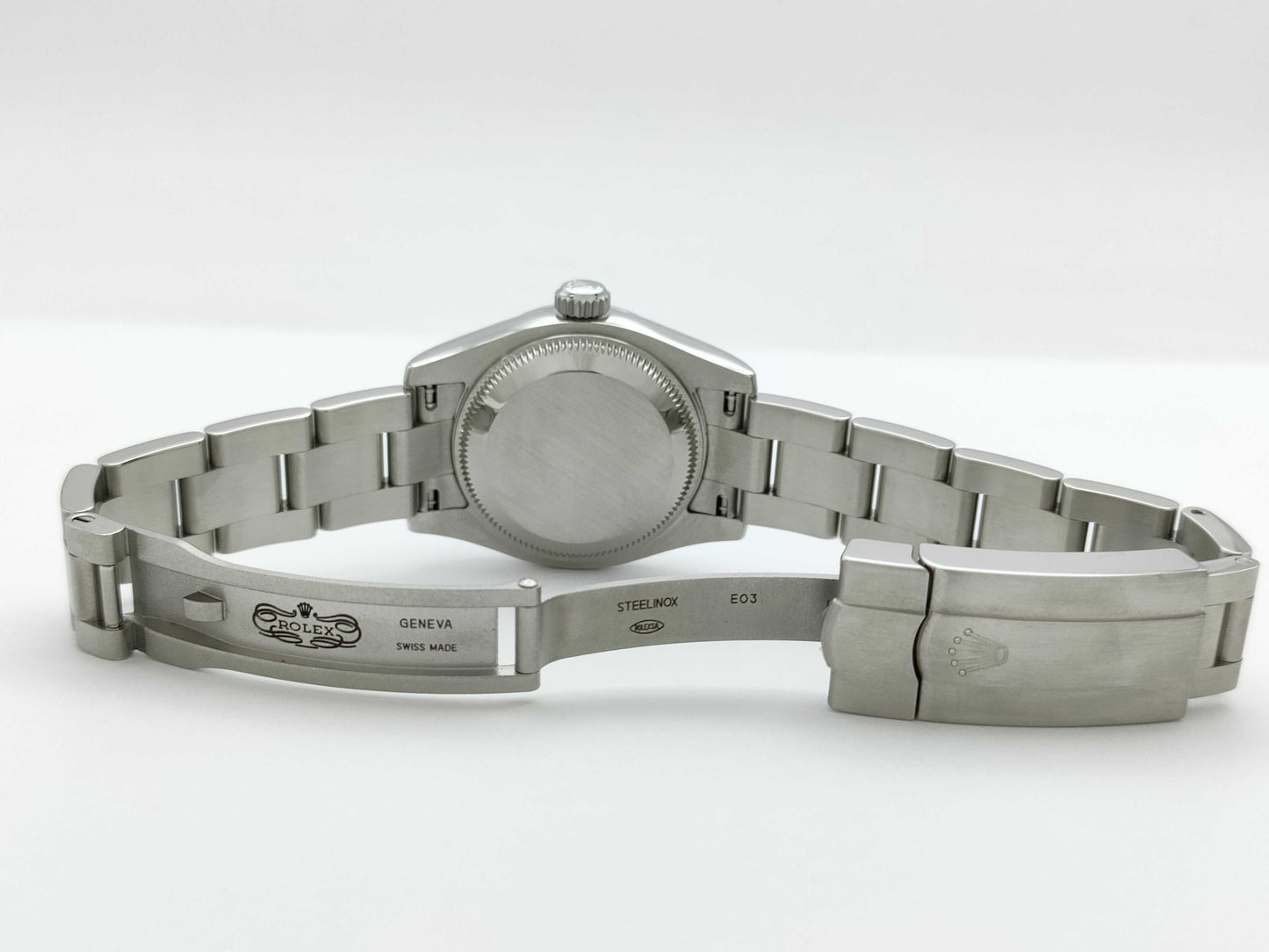 ROLEX 176200 M145909 Silver Dial Women's Watch