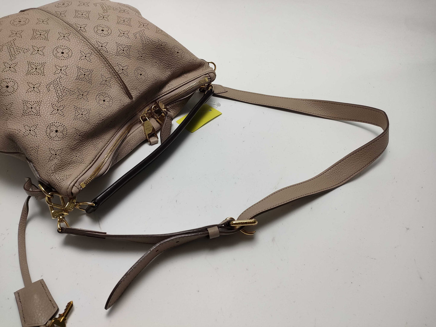 LOUIS VUITTON Mahina Serena PM Shoulder Bag with Cloche