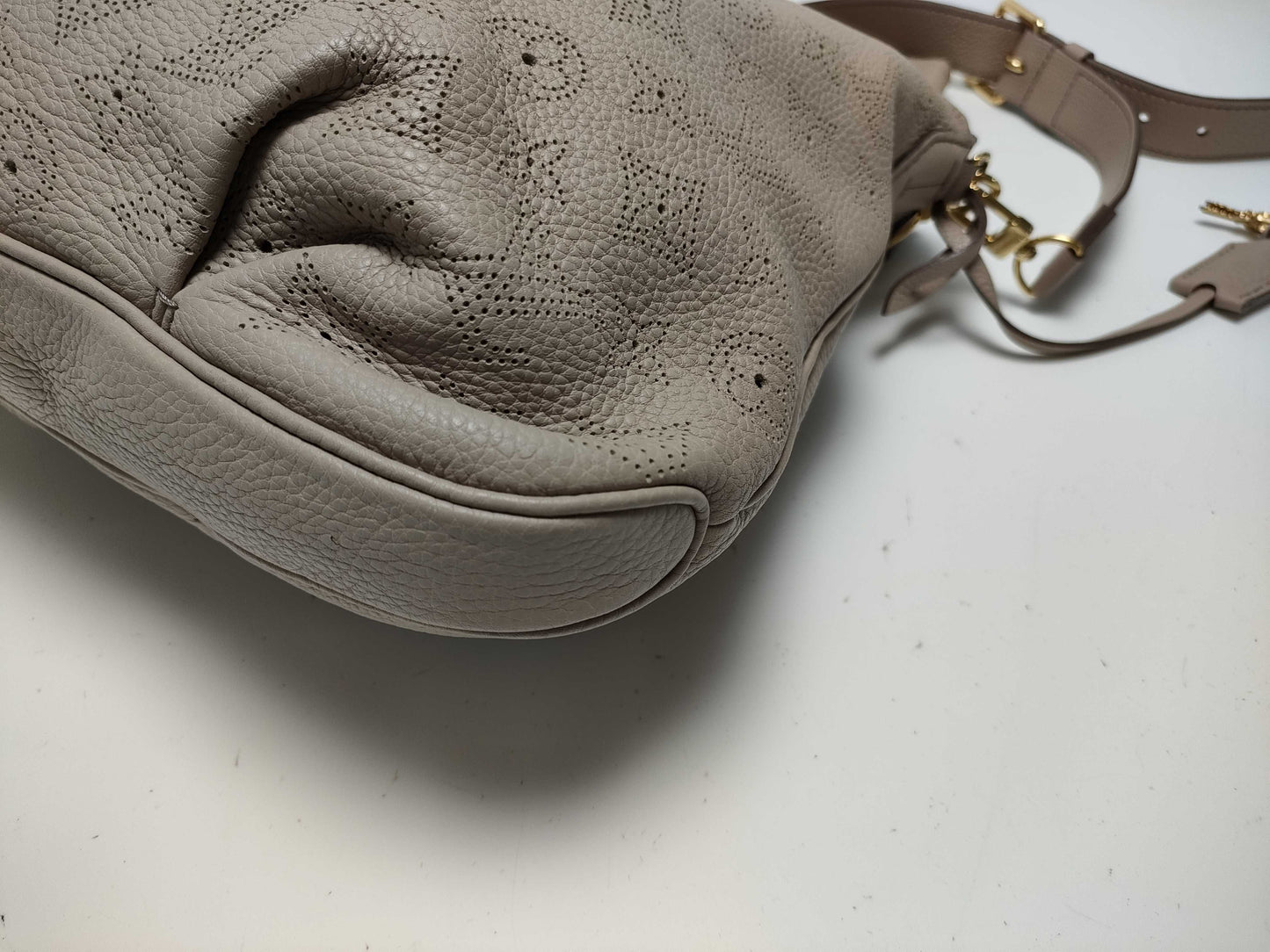 LOUIS VUITTON Mahina Serena PM Shoulder Bag with Cloche