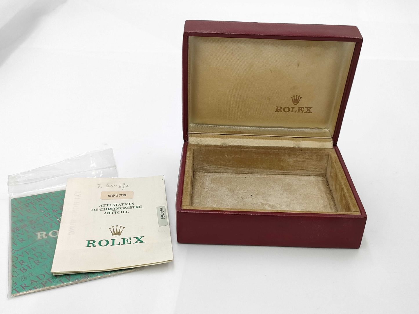 ROLEX 69178G R400592 Champagne Dial Women's Watch