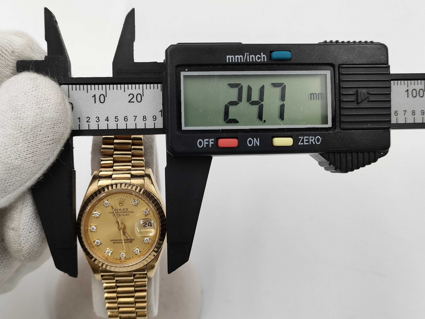 ROLEX 69178G R400592 Champagne Dial Women's Watch