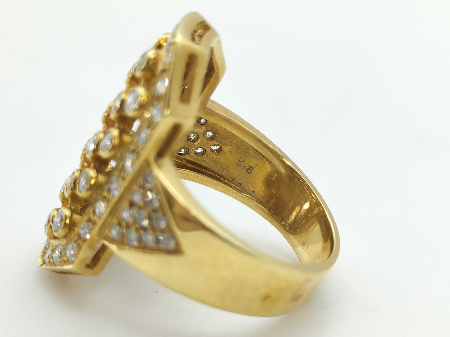 D1.05ct K18 7.4g Ring