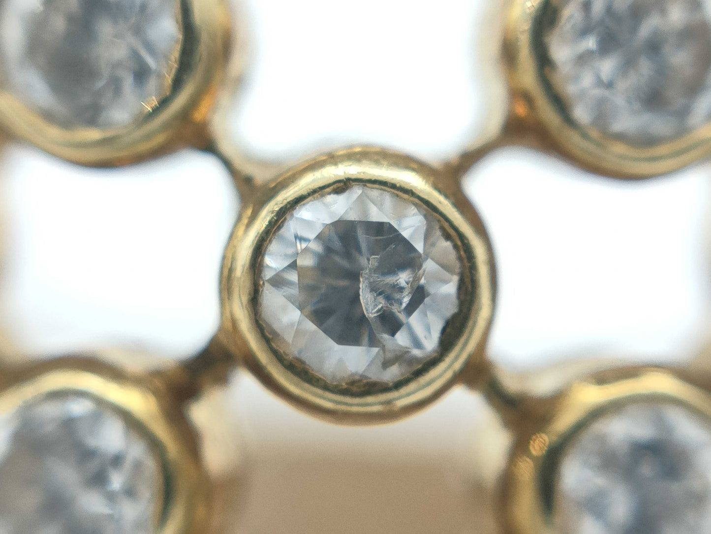 D1.05ct K18 7.4g Ring