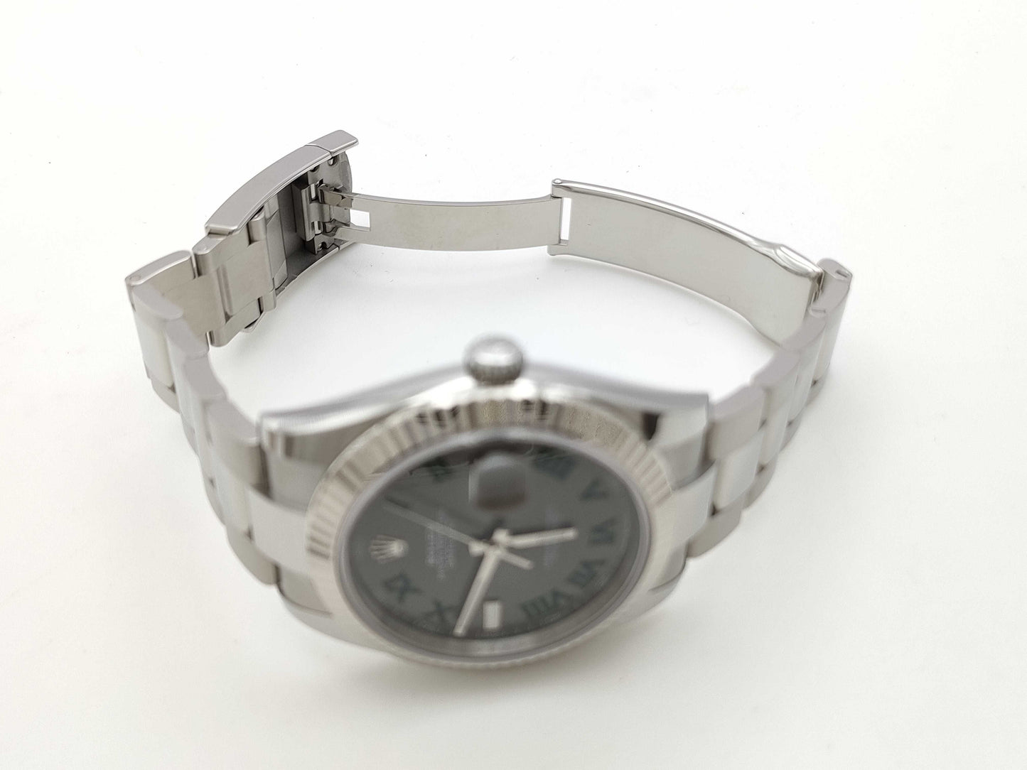 ROLEX 126334 NA882424 Slate Roman Oyster Men's Watch