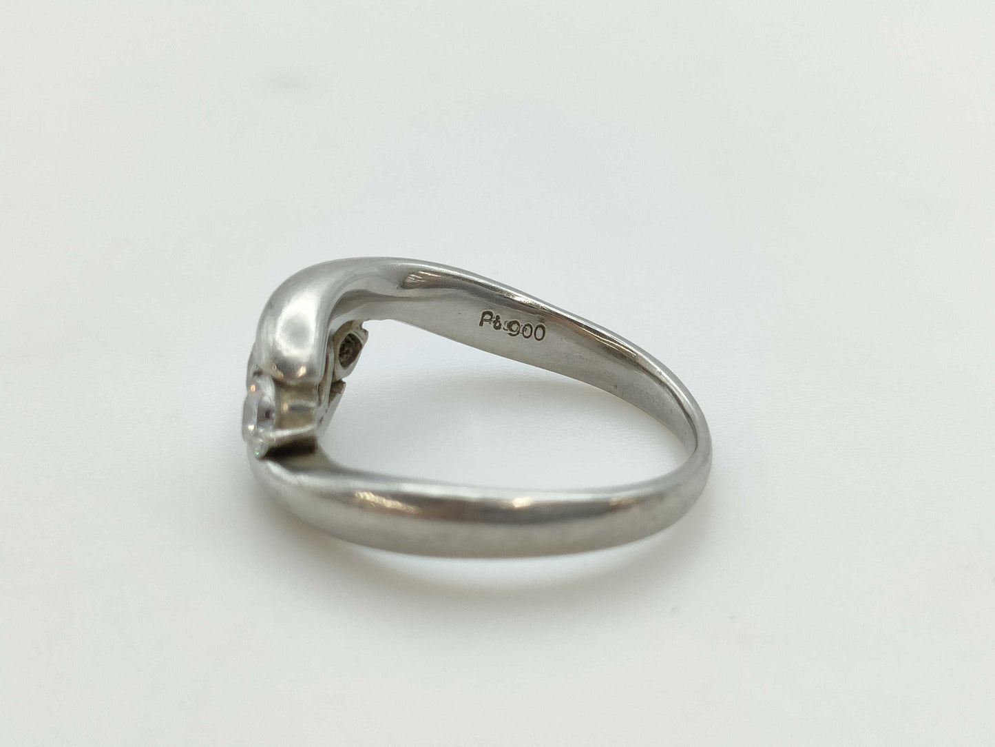 D0.311ct FD0.30ct PT900 5.9g Ring