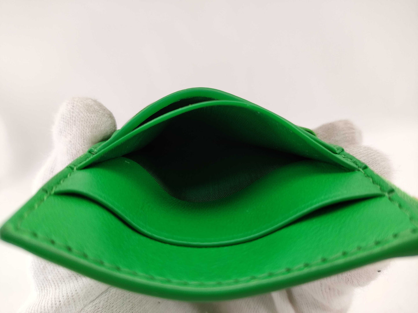 BOTTEGA VENETA Intrecciato Bottega Paraquito Card Case, Pass Case, Business Card Case