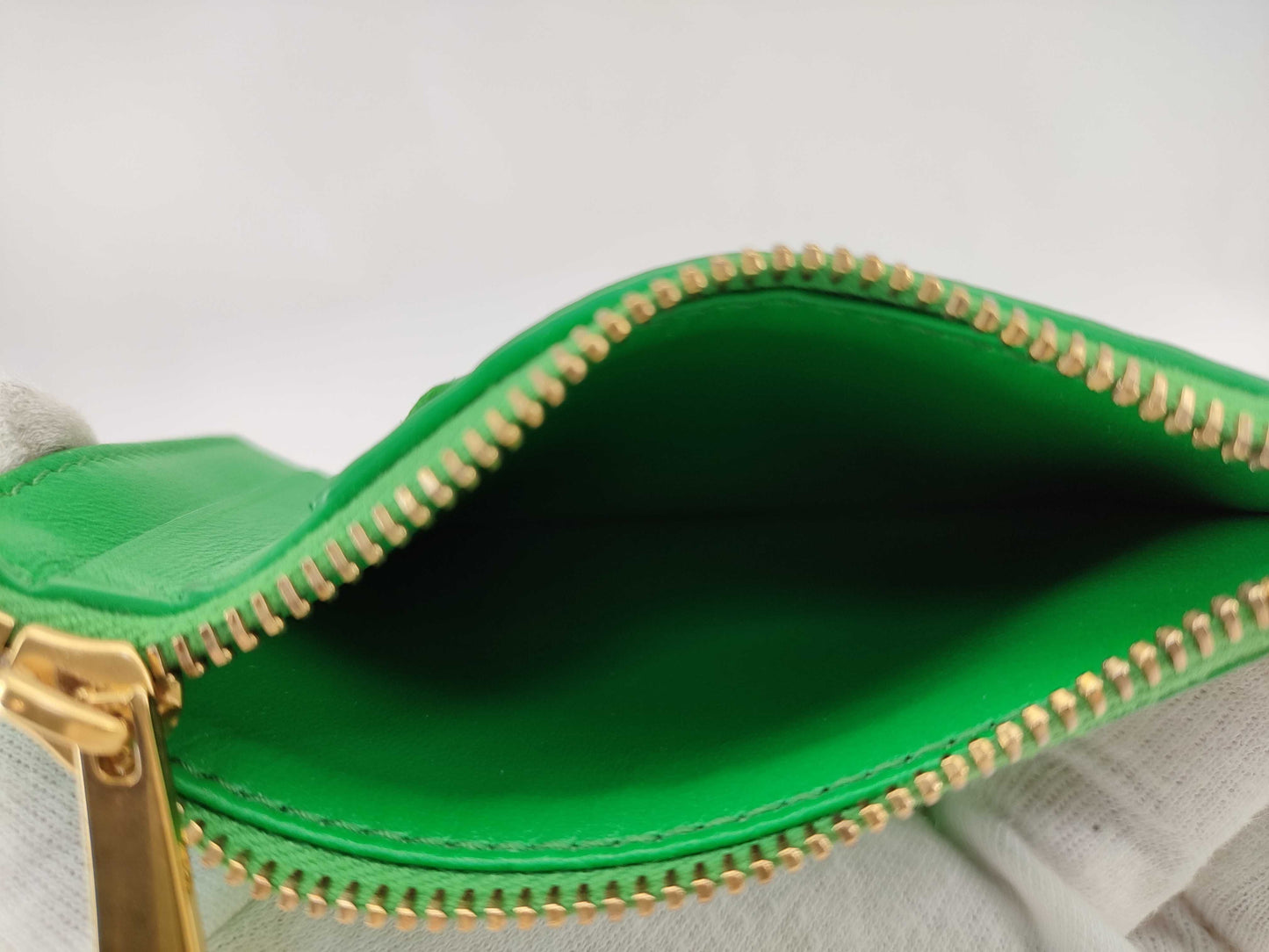 BOTTEGA VENETA Intrecciato Bottega Paraquito Card Case, Pass Case, Business Card Case