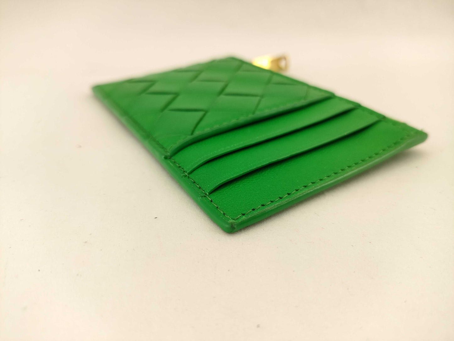 BOTTEGA VENETA Intrecciato Bottega Paraquito Card Case, Pass Case, Business Card Case