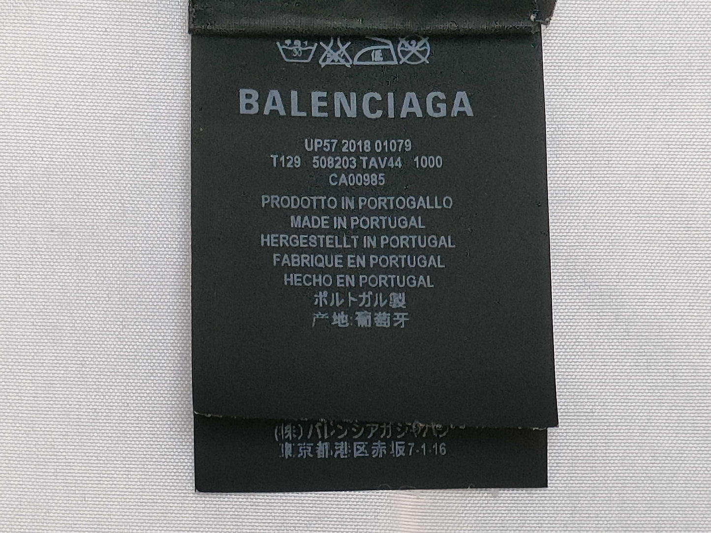 BALENCIAGA Logo/T-shirt T-shirt