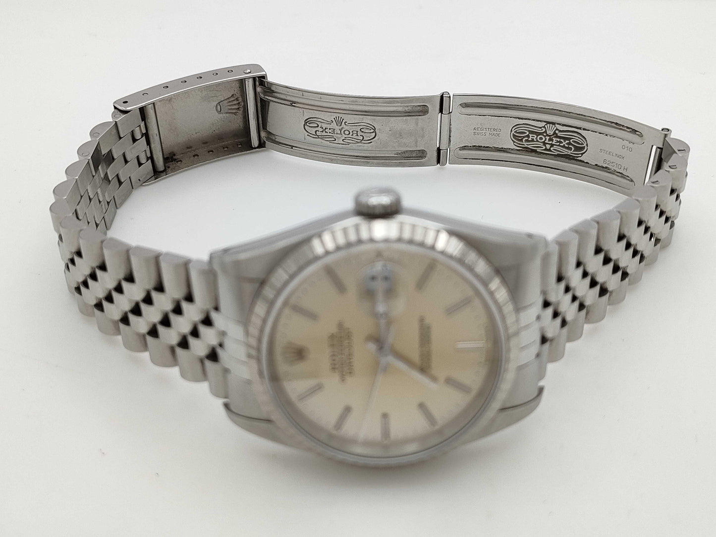 ROLEX 16234 E236684 Silver Dial Boys' Watch