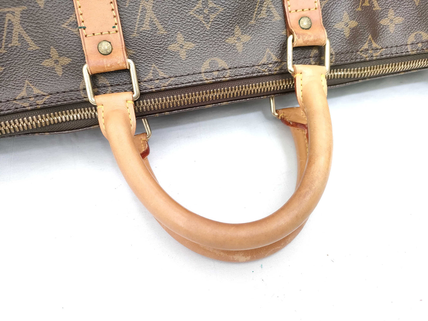 LOUIS VUITTON Monogram Keepall 50 Boston Bag