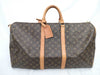 LOUIS VUITTON Monogram Keepall 55 Boston Bag