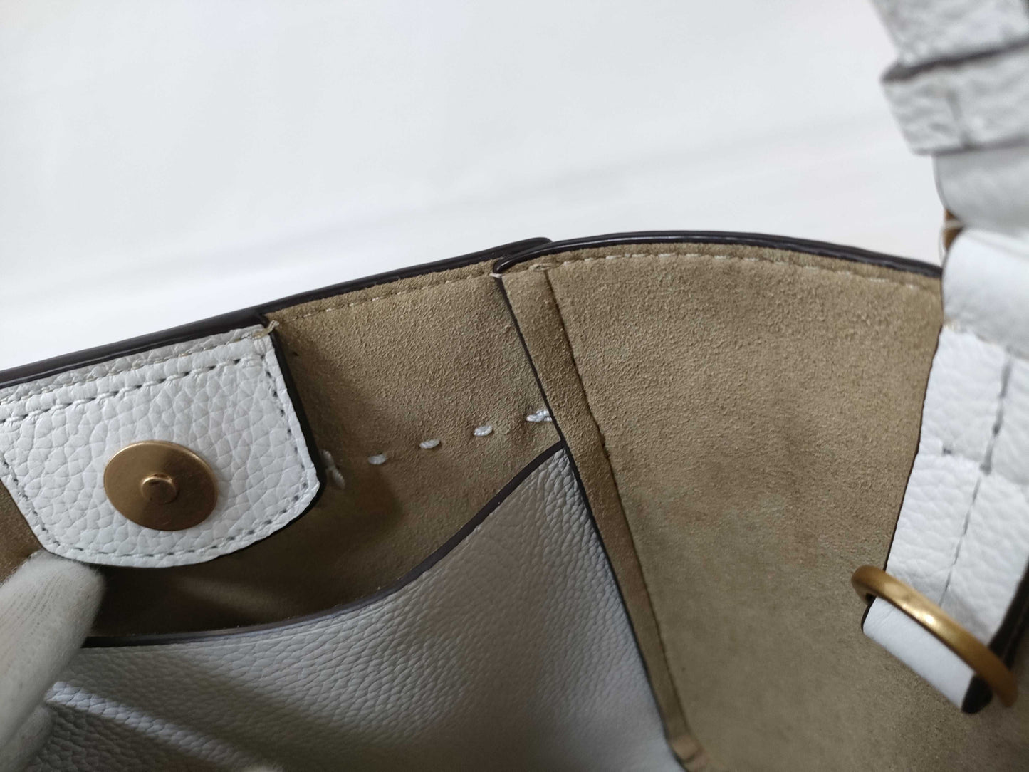 Tory Burch Leather 2-Way Bag Handbag