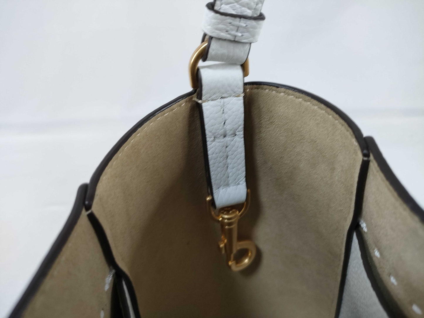 Tory Burch Leather 2-Way Bag Handbag