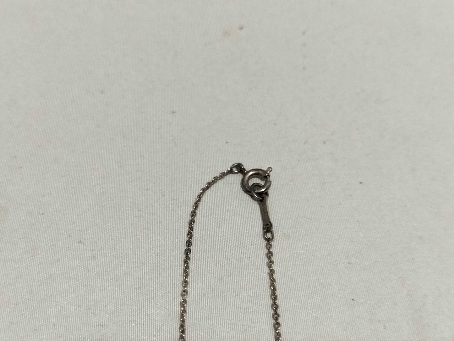 Tiffany & Co. Heart Ribbon 925 750 Necklace