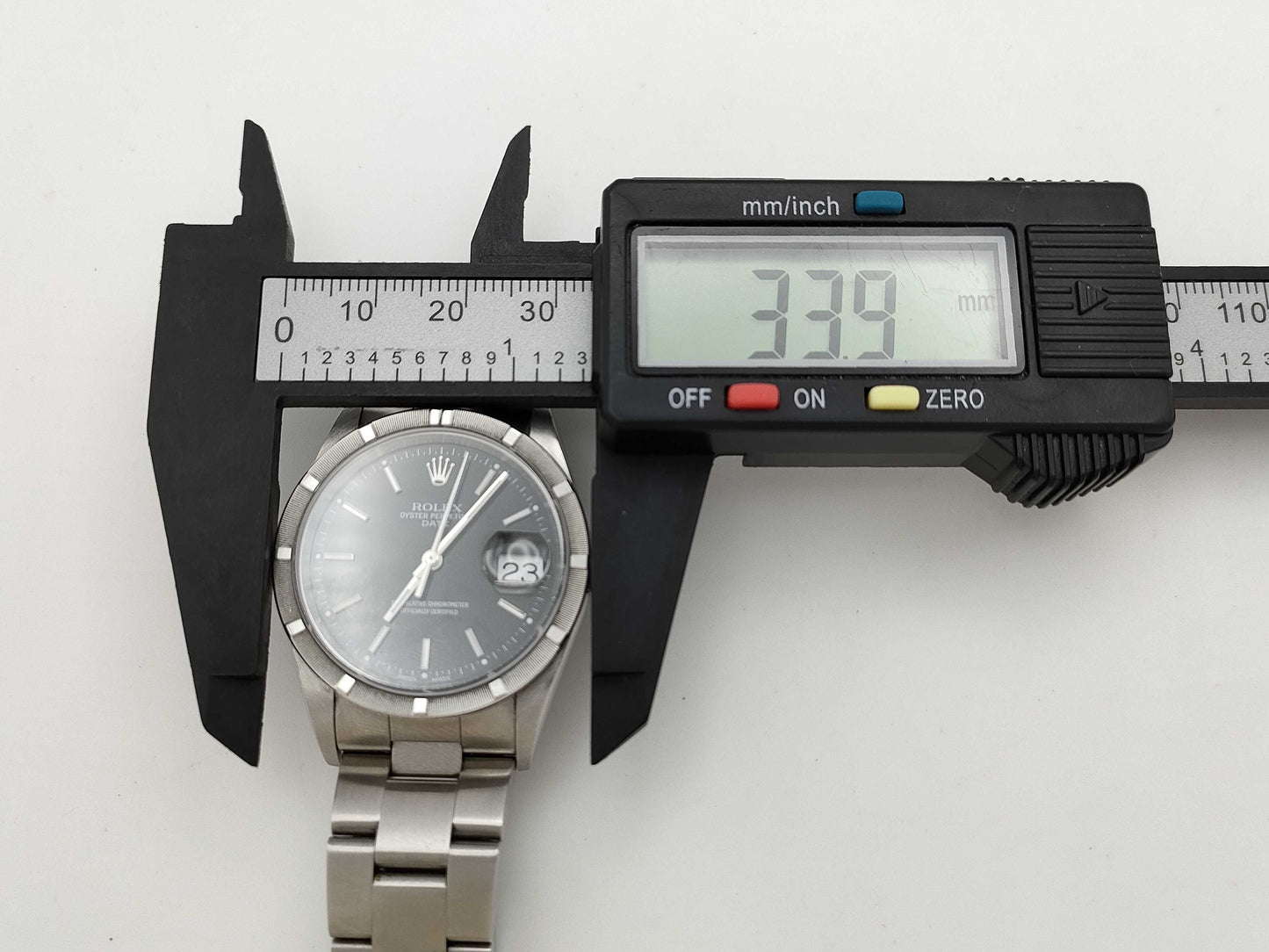 ROLEX 15210 K924334 Black Dial Boys' Watch