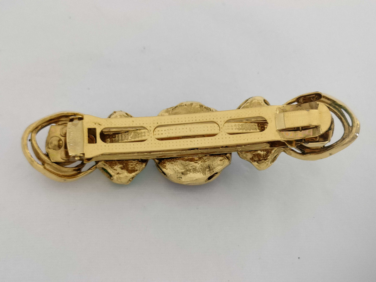 Yves Saint Laurent Stone Barrette Hair Accessory