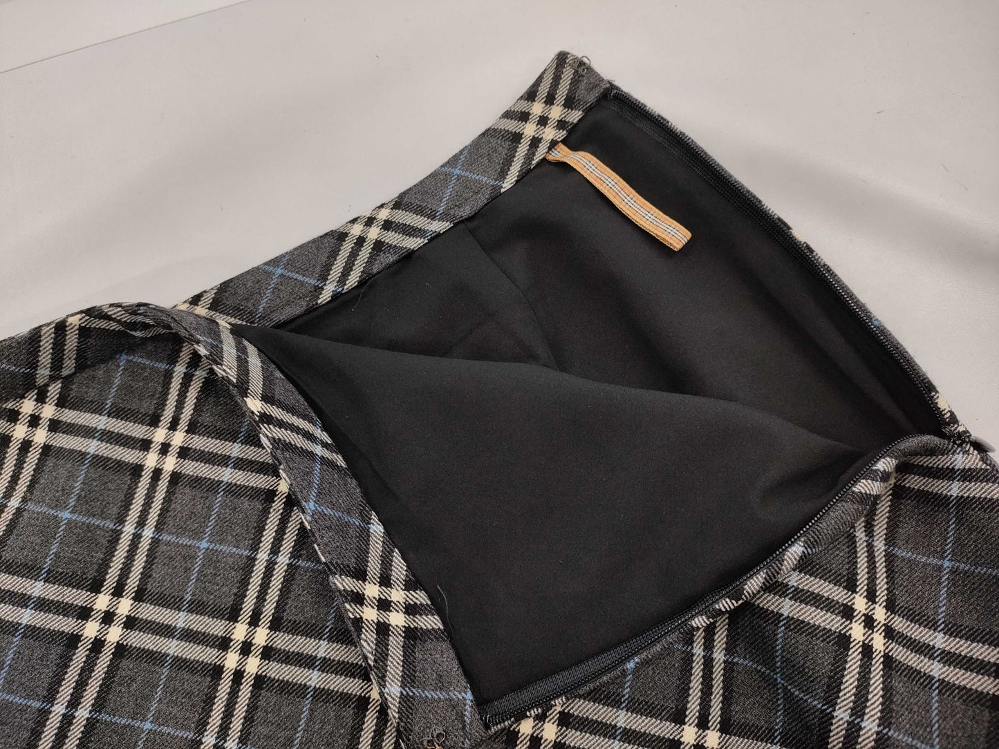 BURBERRY Checkered Skirt