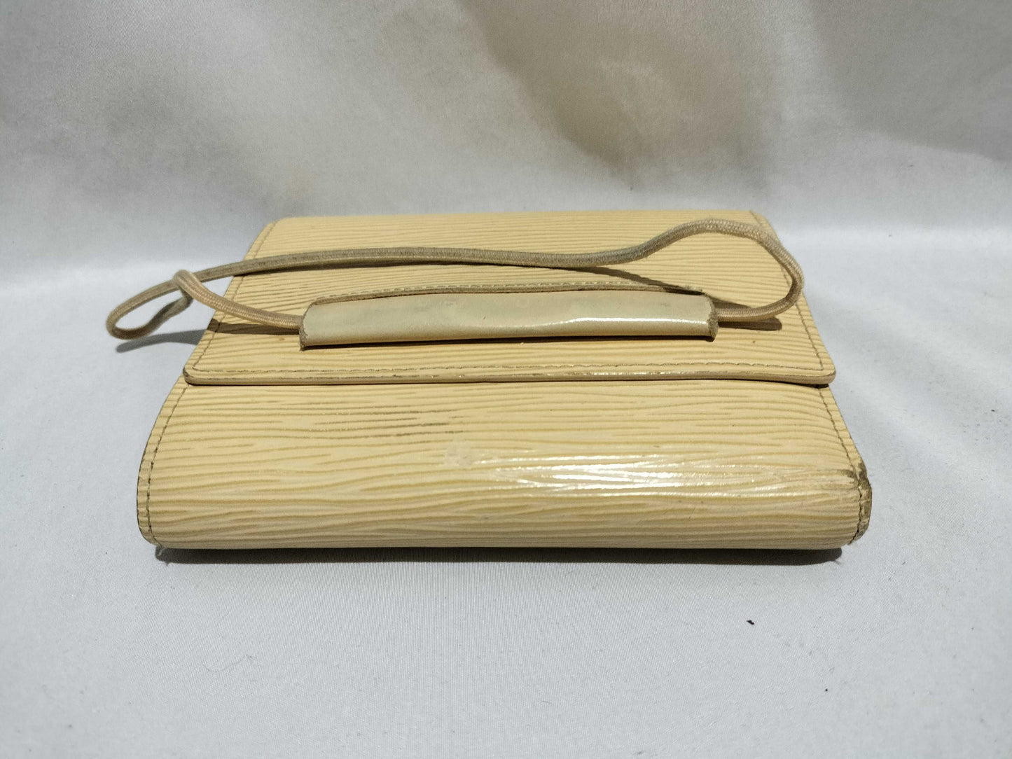 LOUIS VUITTON Epi Porte Monnaie Elastic Wallet M6346A