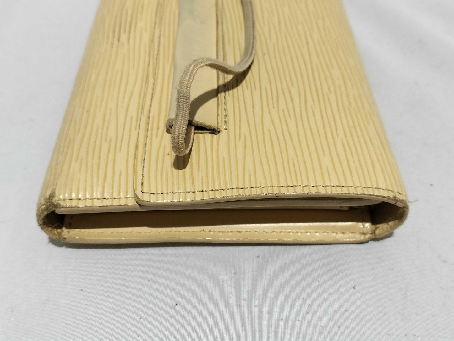 LOUIS VUITTON Epi Porte Monnaie Elastic Wallet M6346A