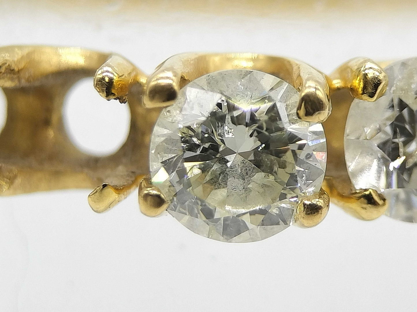 Diamond K18 2.2g Ring