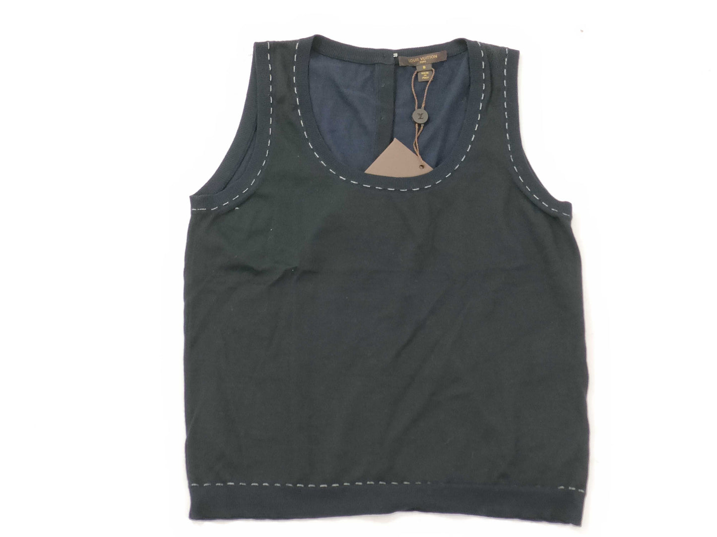 LOUIS VUITTON Sleeveless Knit Top with Tag