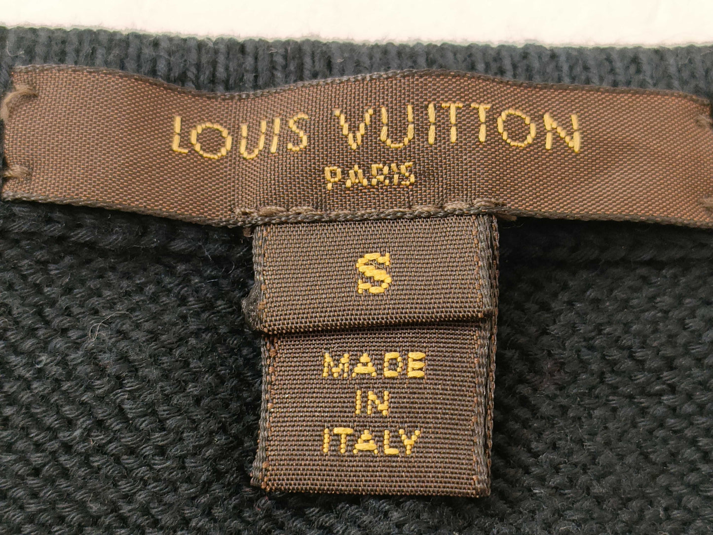 LOUIS VUITTON Knit Short Cotton Top