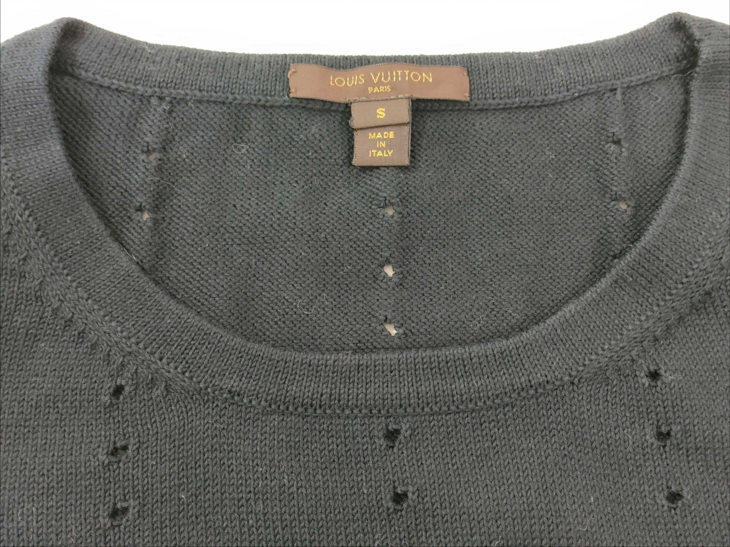 LOUIS VUITTON Knit Short Cotton Top