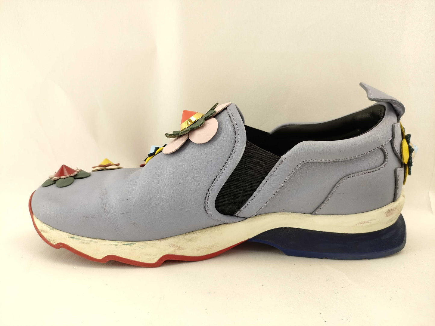 FENDI Women's Slip-On Studded Sneakers