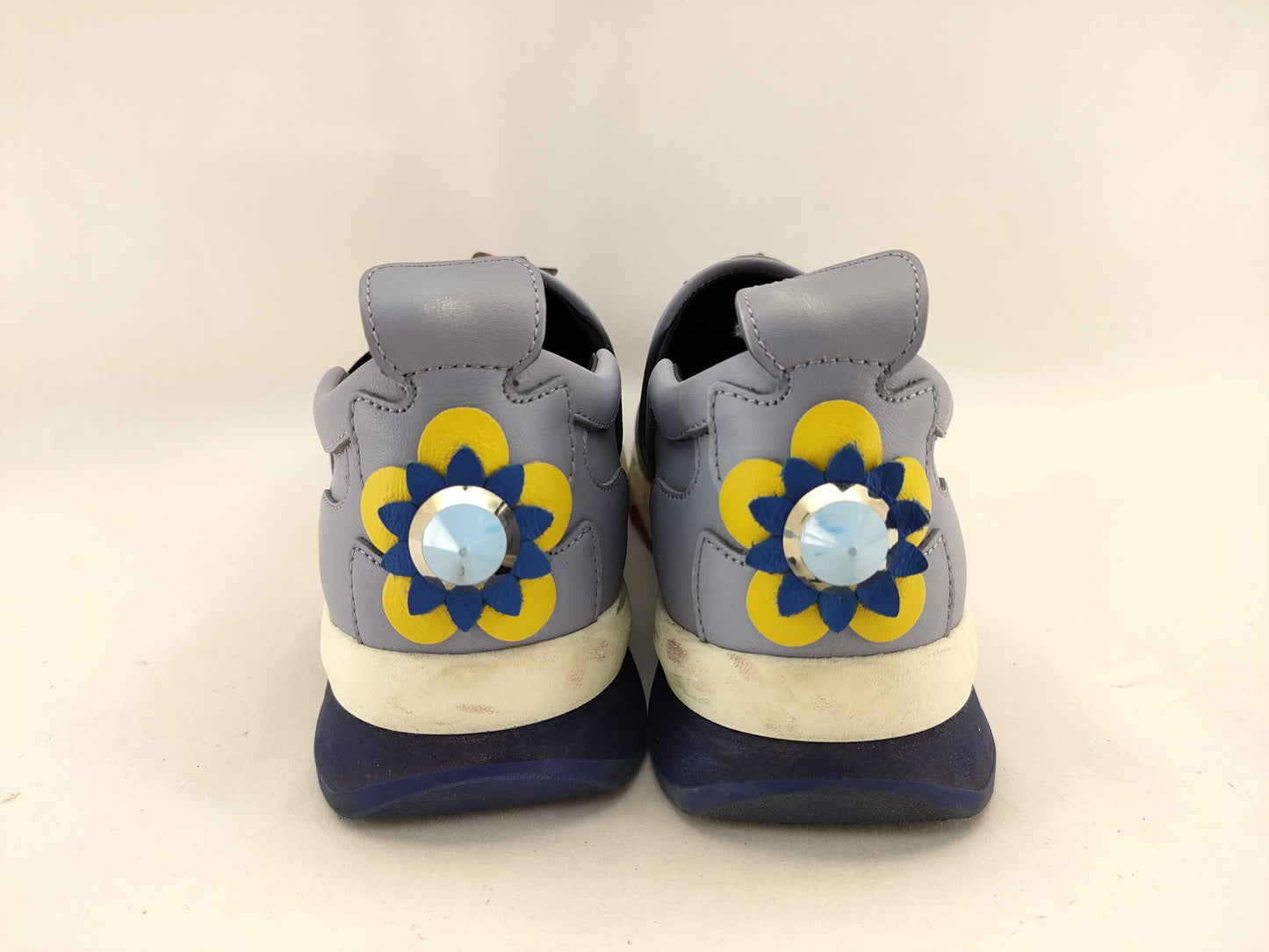 FENDI Women's Slip-On Studded Sneakers