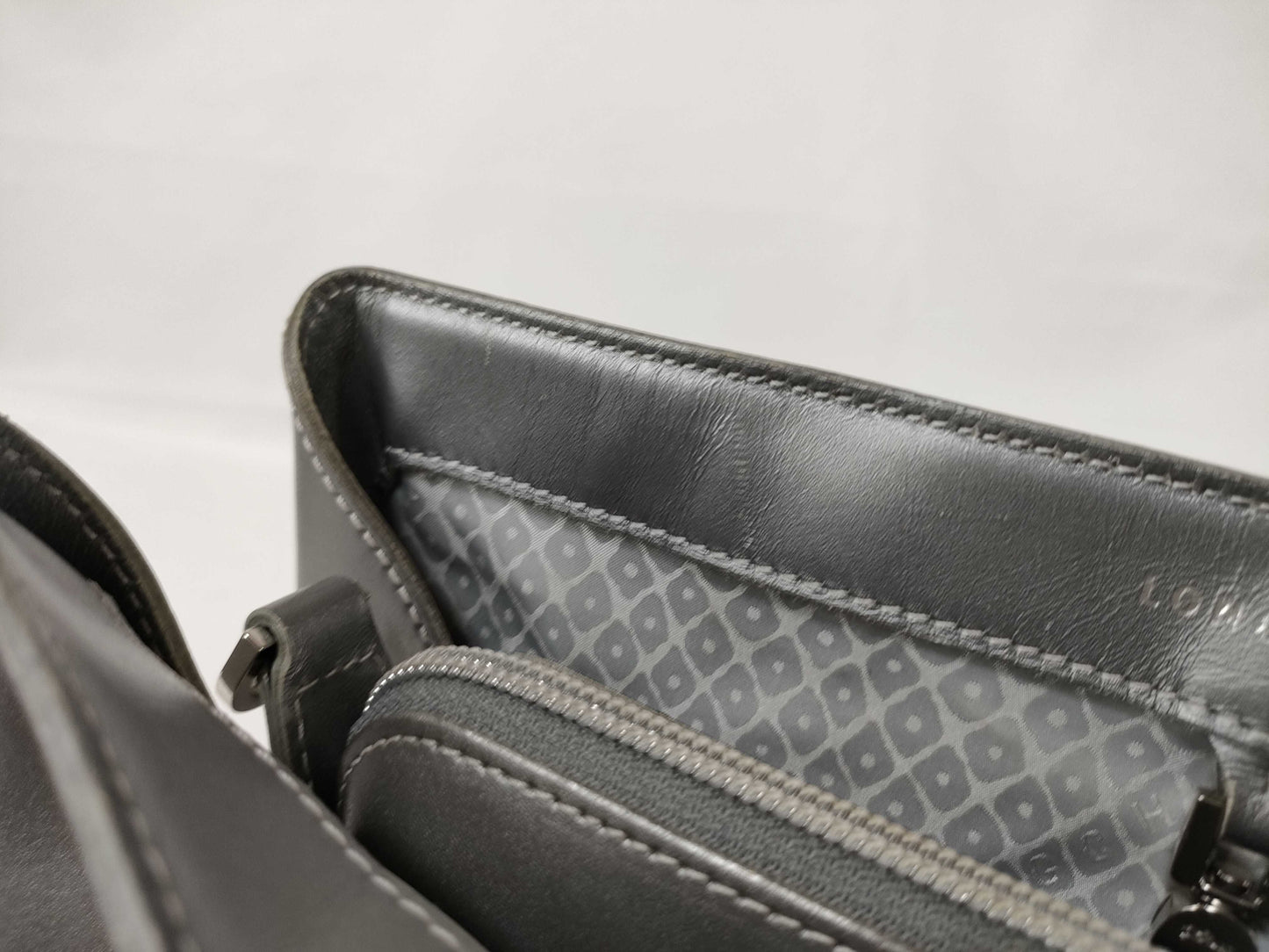 LONG CHAMP Leather 2-Way Handbag