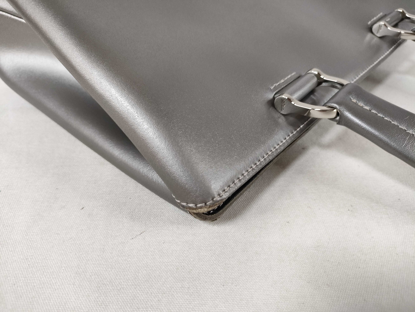 LONG CHAMP Leather 2-Way Handbag