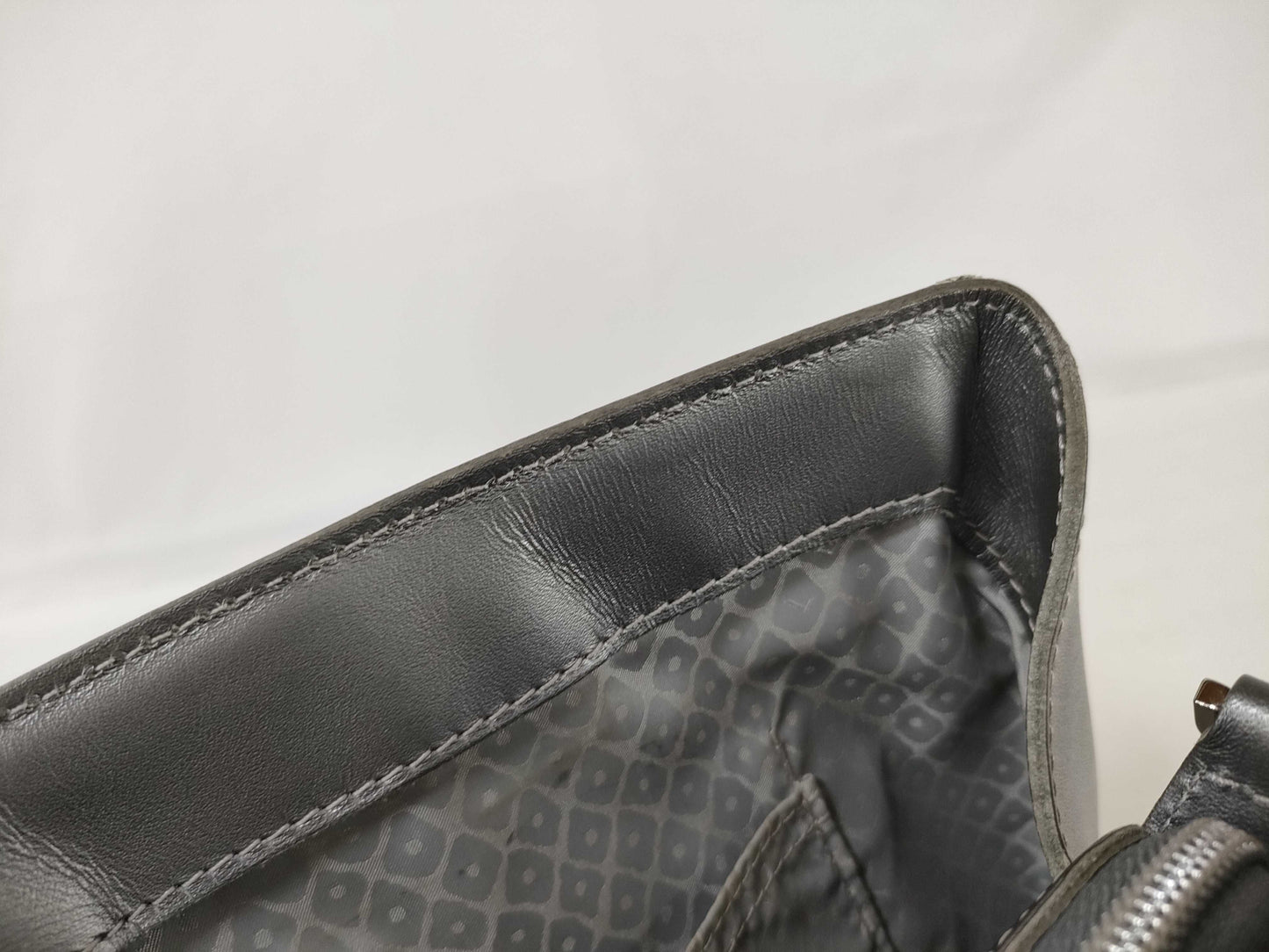 LONG CHAMP Leather 2-Way Handbag