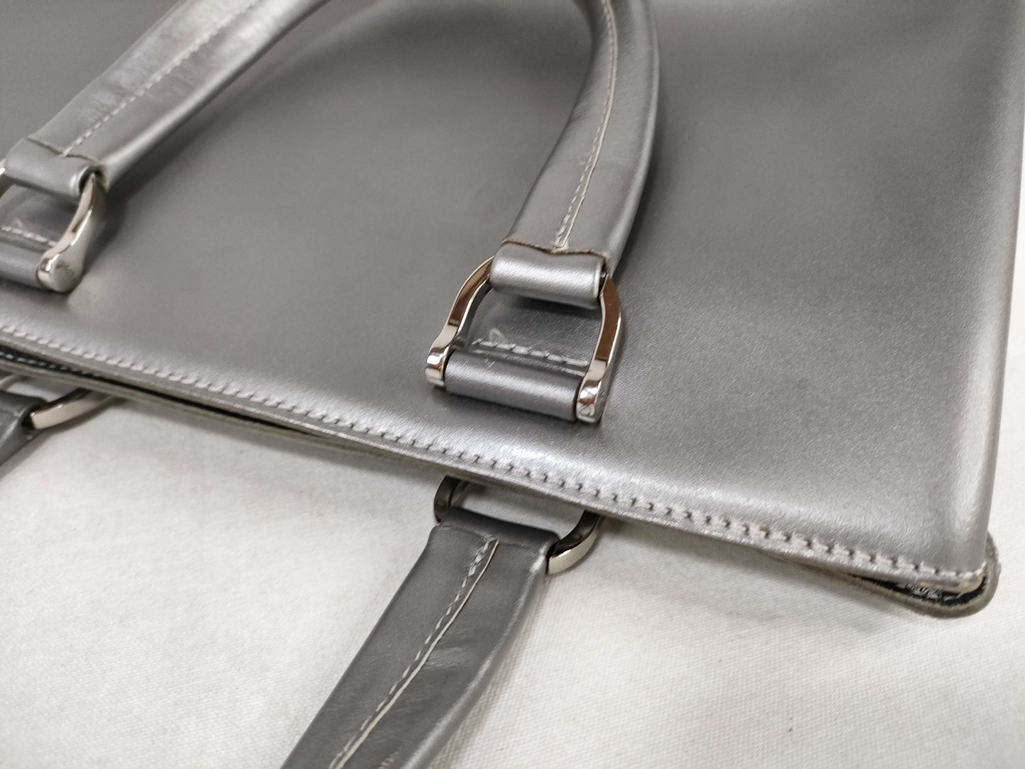 LONG CHAMP Leather 2-Way Handbag