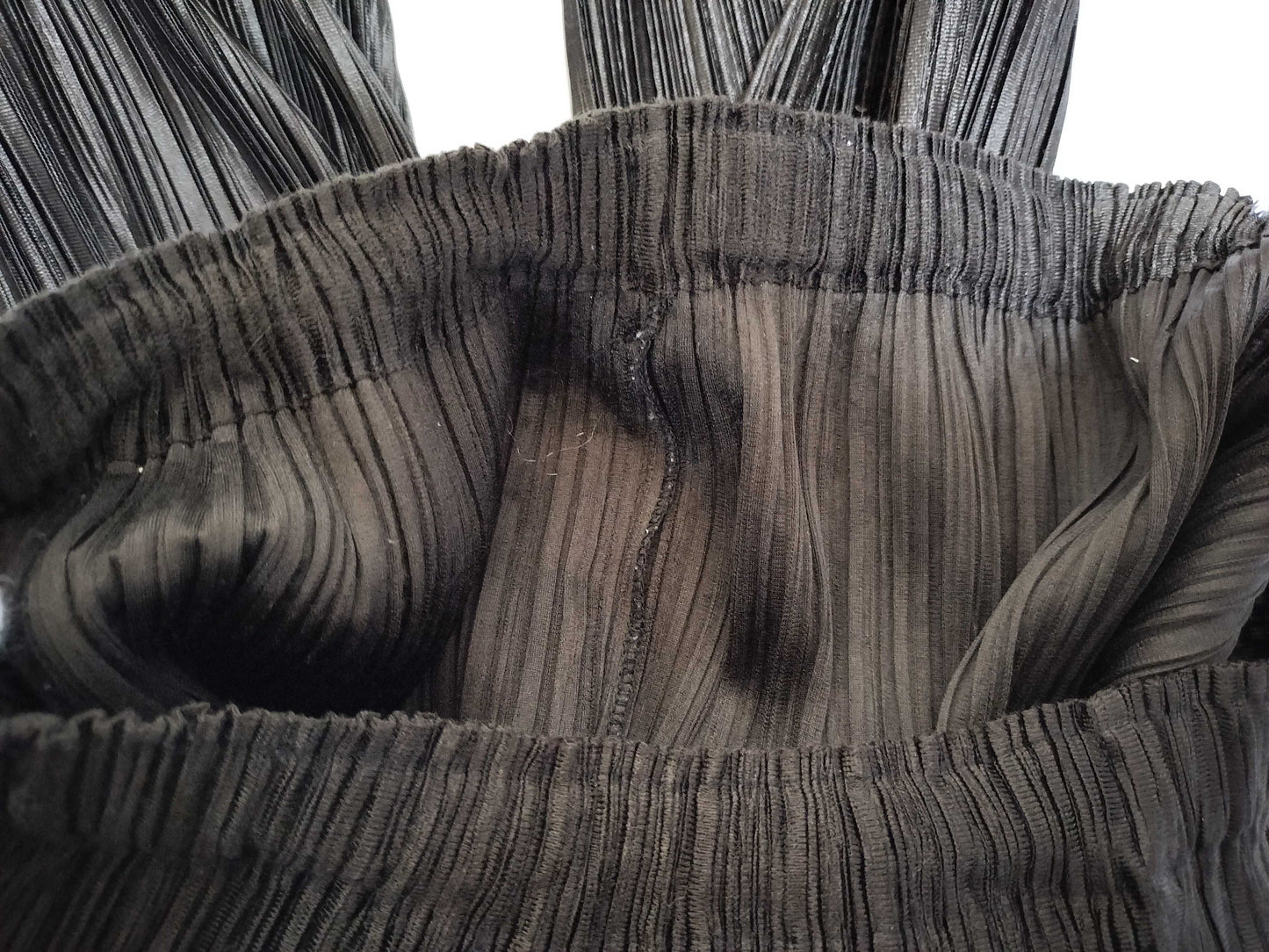 ISSEY MIYAKE Pleats Please Pants Black