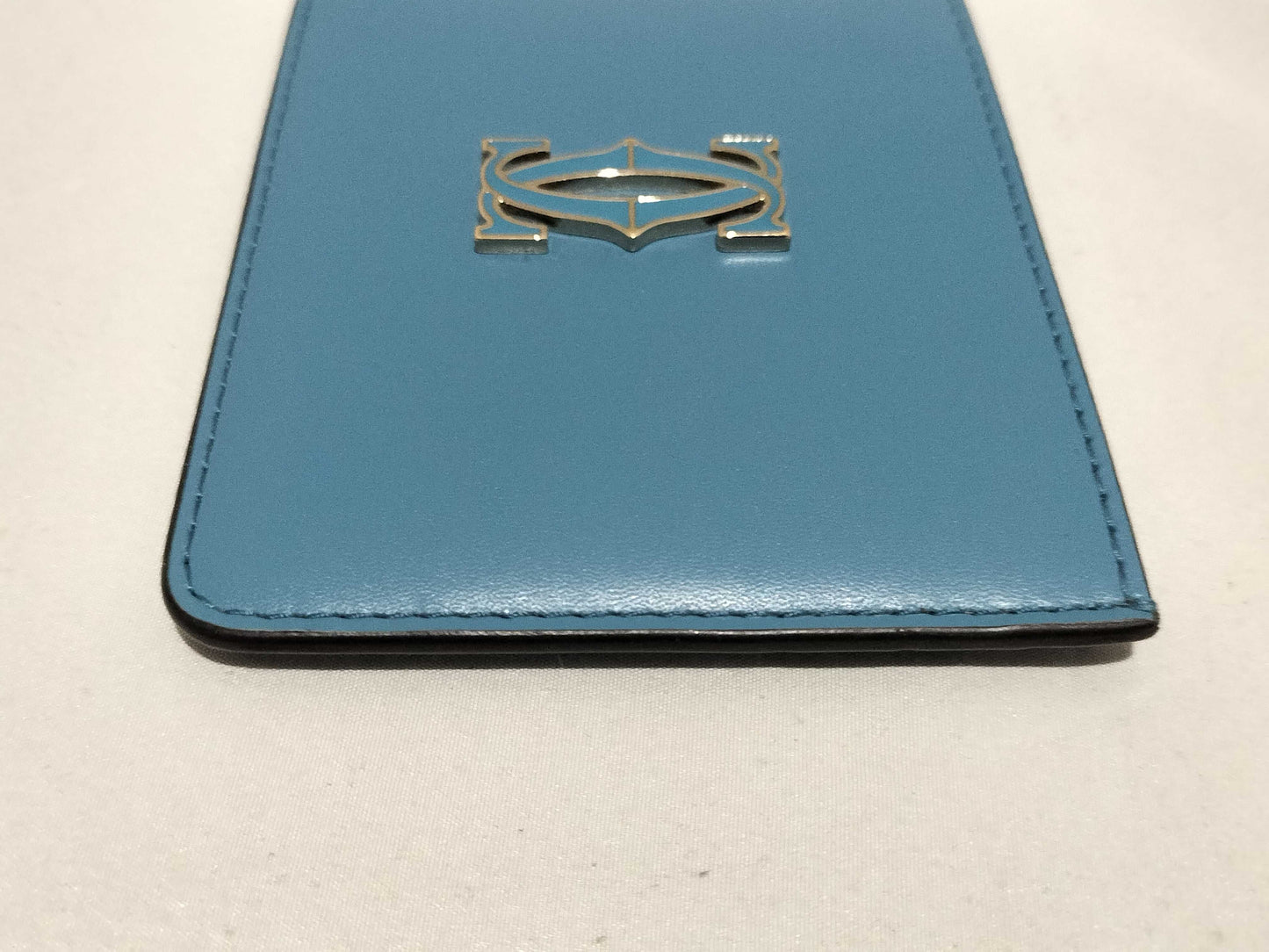 Cartier Pass Case Blue Card Case, Pass Case, Business Card Case